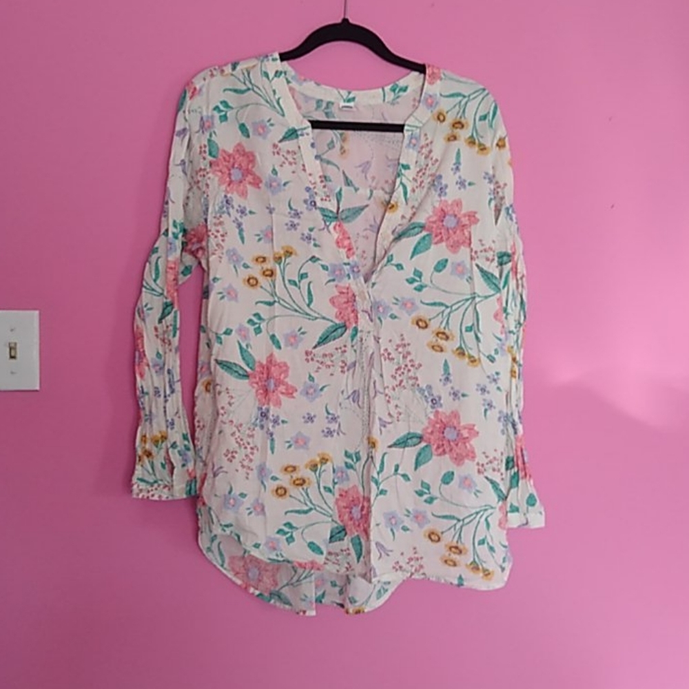 Old Navy Flower Print Tunic